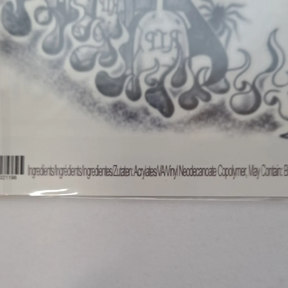 Hoodlum Face Tattoos - Black